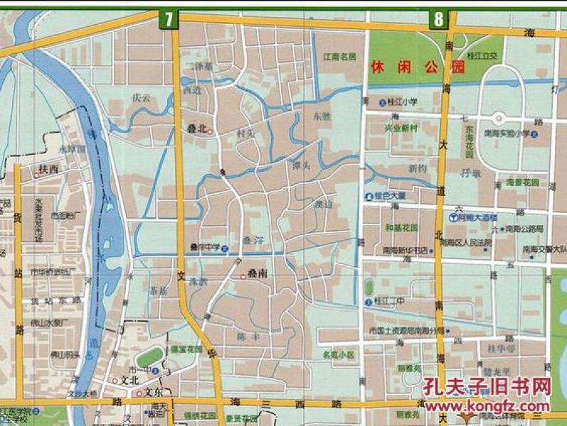 佛山地图 佛山市地图 2016年 全开
