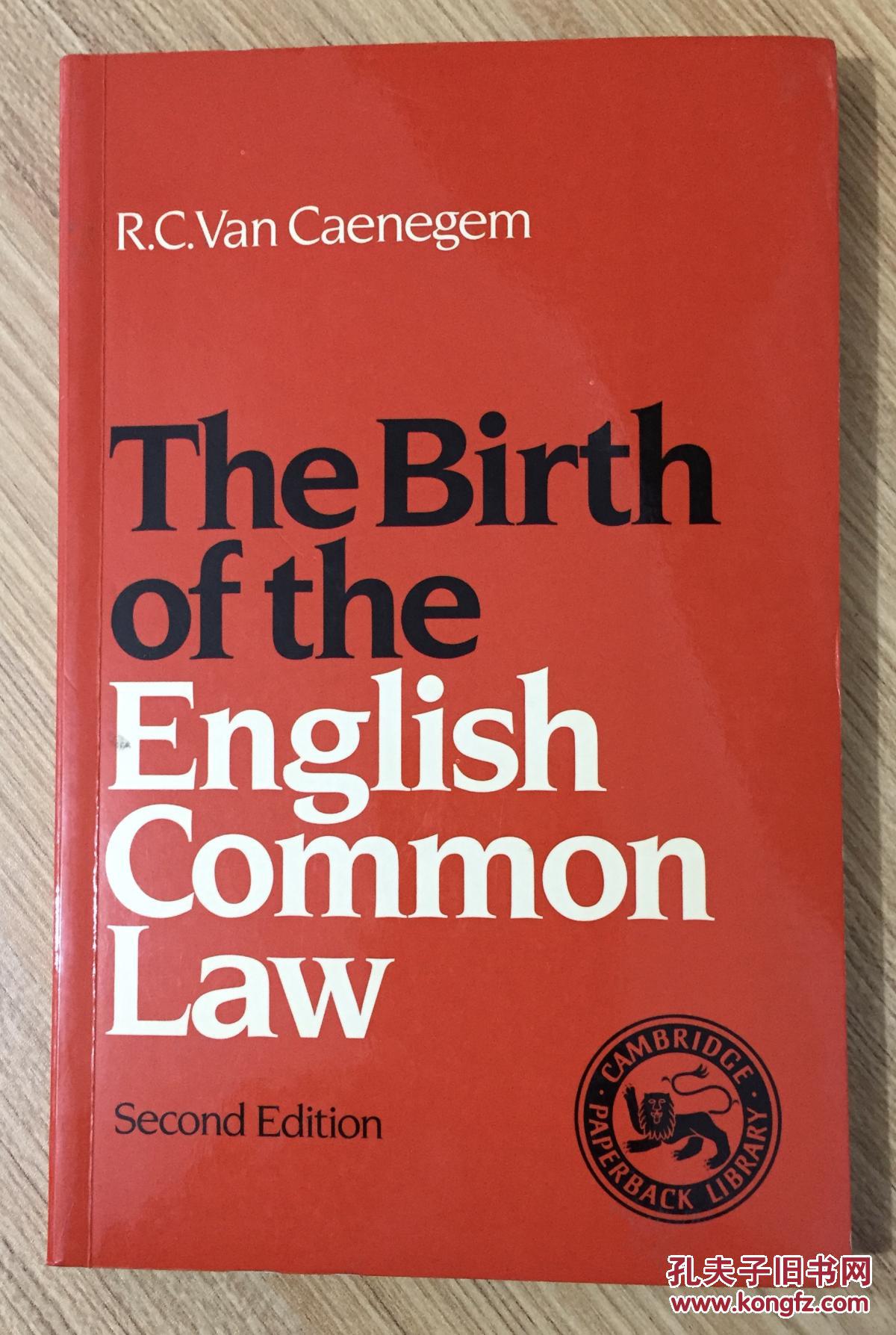 thebirthoftheenglishcommonlawsecondedition英国普通法的诞生第二版
