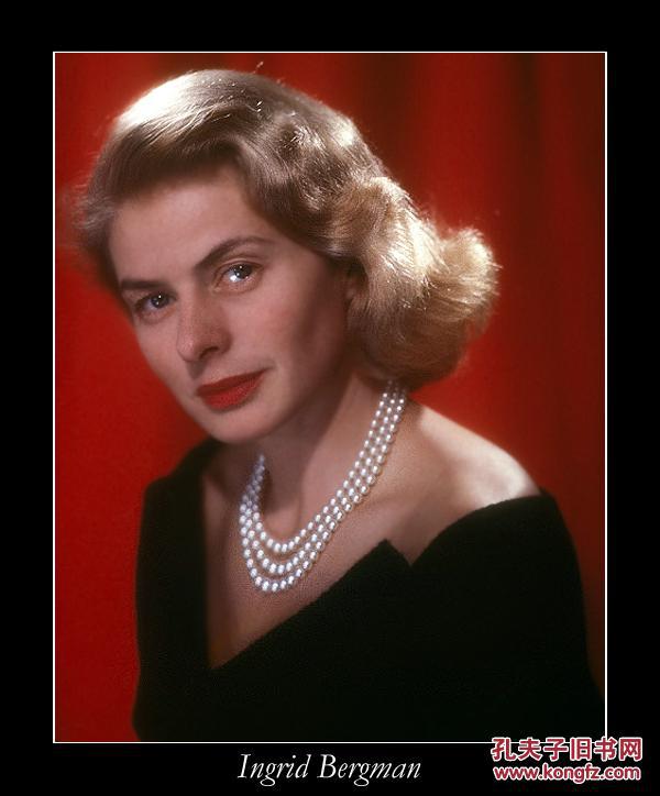 ingrid bergman: a life in pictures 英格丽·褒曼(英文)