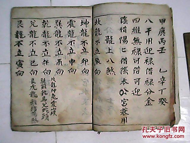 地理立向法 / 清代手抄本