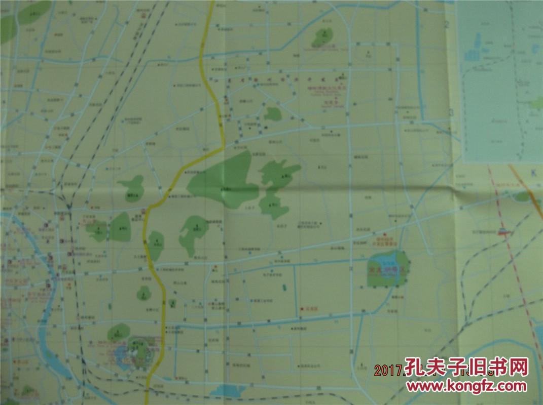2012徐州旅游地图-徐州市城区图-对开地图图片