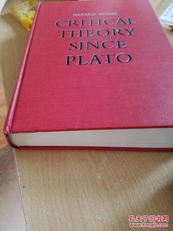 Critical Theory Since Plato - Hazard Adams - Google Books