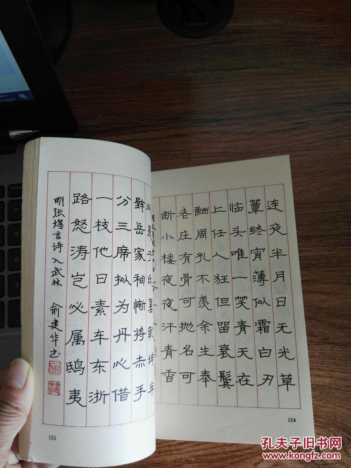 爱国诗钢笔字帖