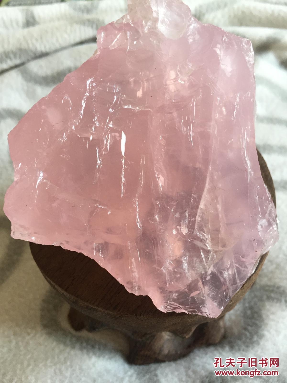 粉水晶原石