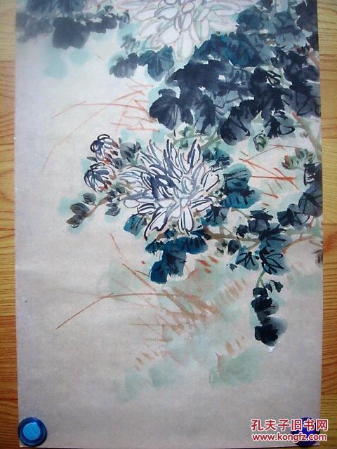 【名家书画】当代著名画家李春花鸟画《菊有黄华》