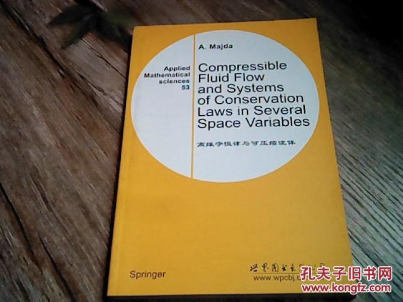 高维守恒律与可压缩流体 英文版