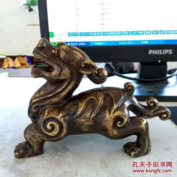 铜龙生九子之负屃摆件