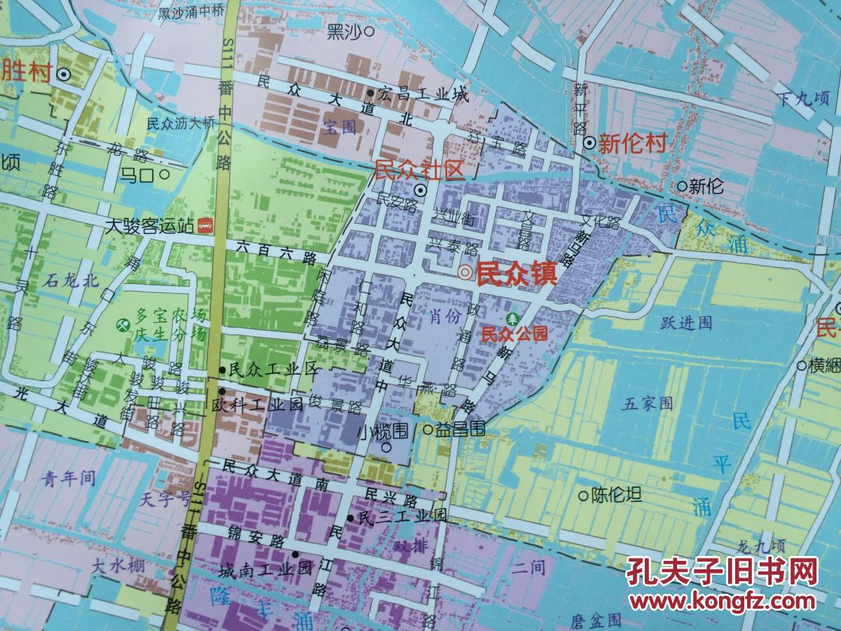 中山市民众镇地图中山地图中山市地图