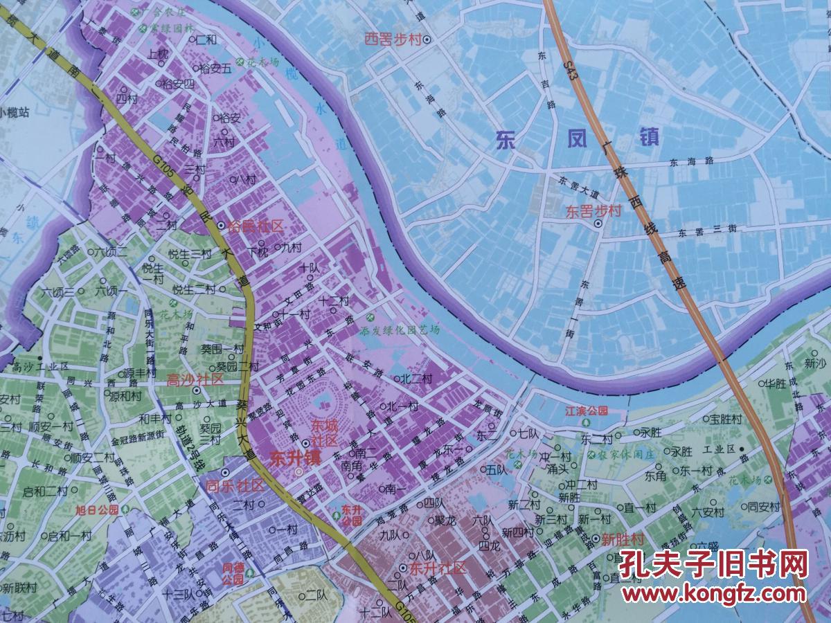 中山市 东升镇地图 中山地图 中山市地图