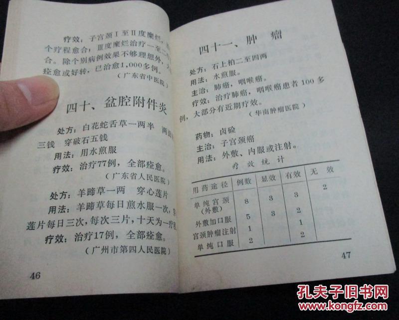 中草药处方选编