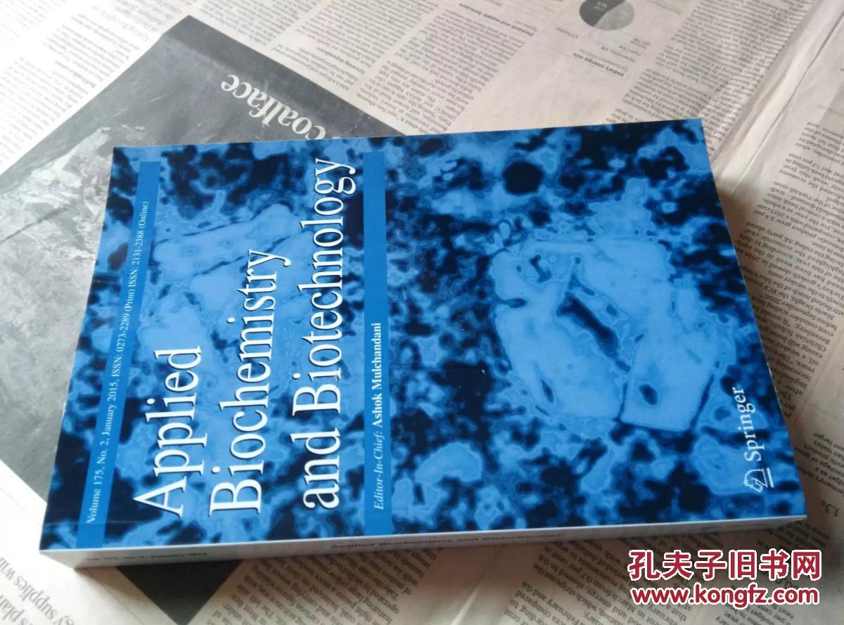 Applied Biochemistry and Biotechnology应用生