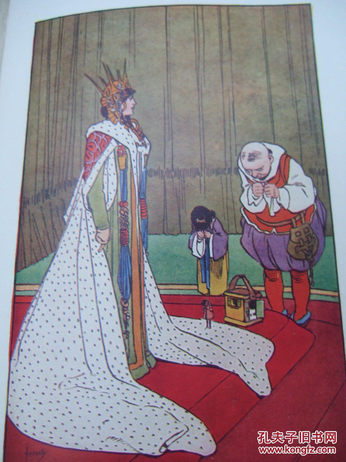 稀少《格列佛游记,小人国和大人国》 john hassell版画插图,约1931年