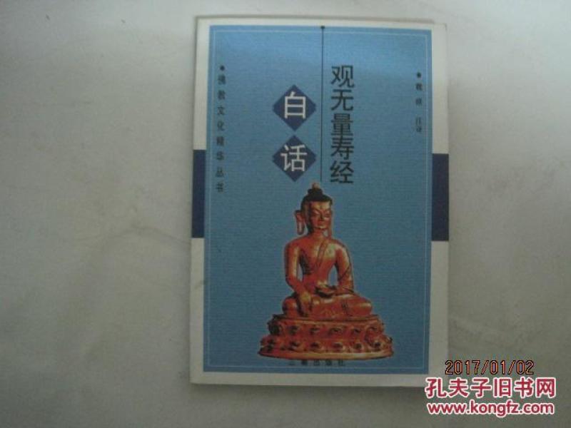 佛教文化精华丛书:白话观无量寿经(48710)