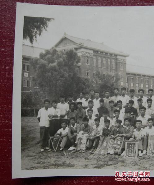 【老照片(体育运动收藏)】1957年,辽宁沈阳,沈阳体育学院(原名东北
