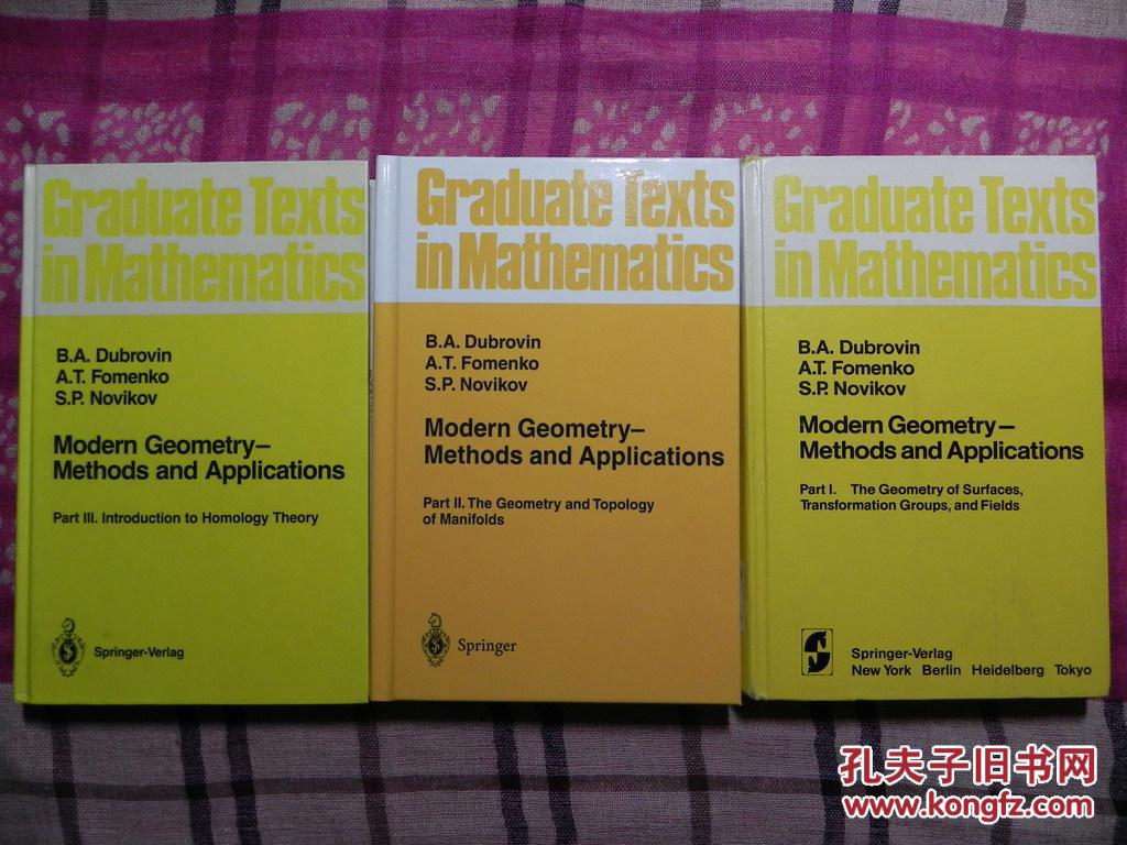 【图】看图 原版 代购图书_springer