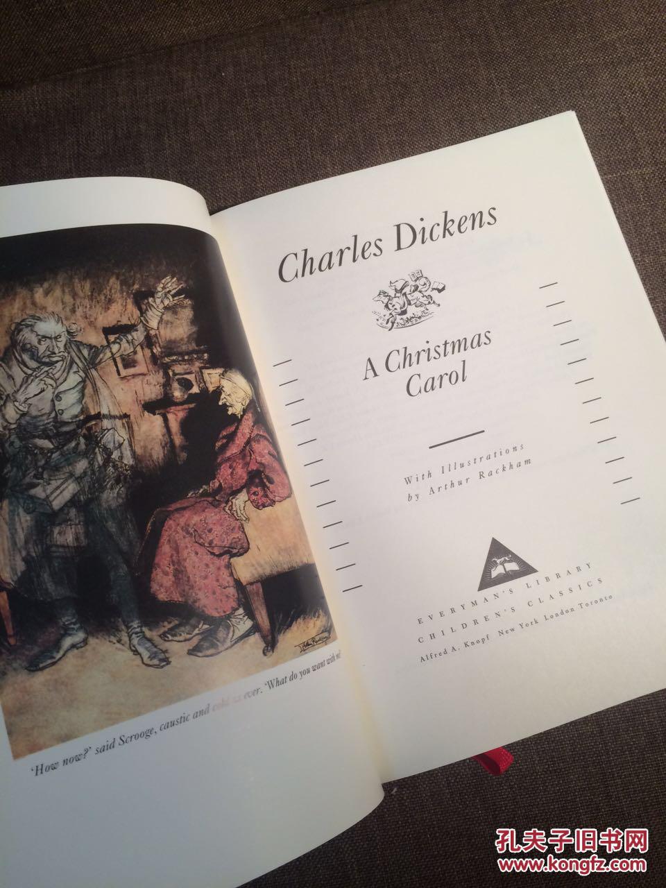 a christmas carol(查尔斯·狄更斯《圣诞颂歌》,arthur rackham插图