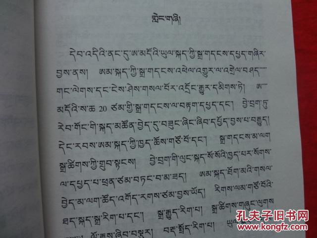 藏语安多方言语音研究(藏文)
