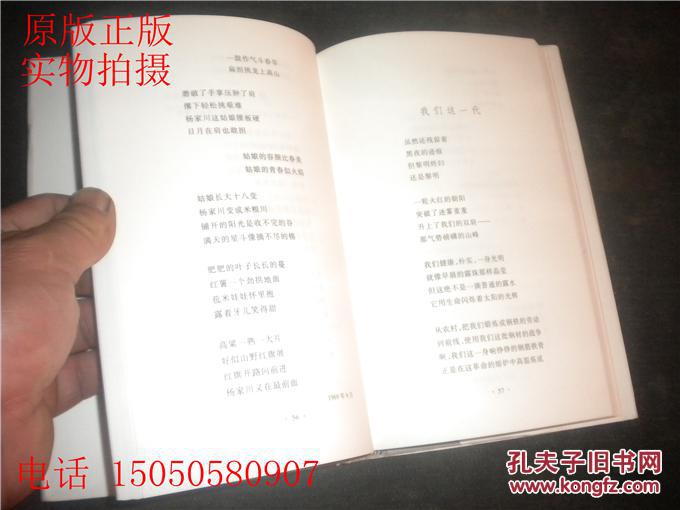 蓝星诗库:食指的诗(金版)精装