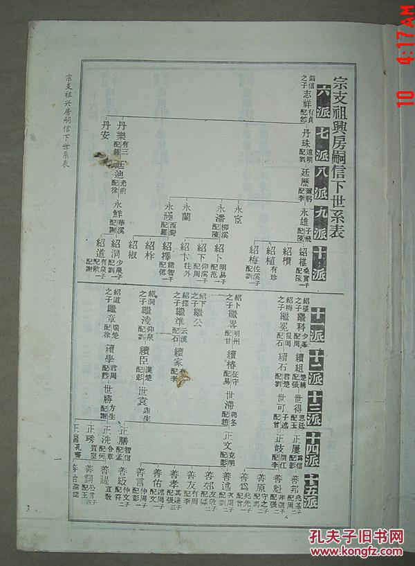 麦田 胡氏 族谱 麦田胡氏族谱