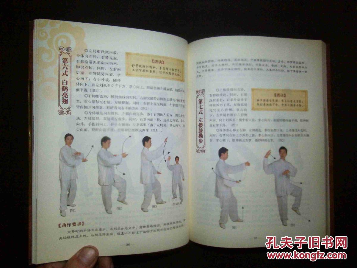 杨式太极拳传统85式(附dvd光盘1张)-- 【正版 16开本】