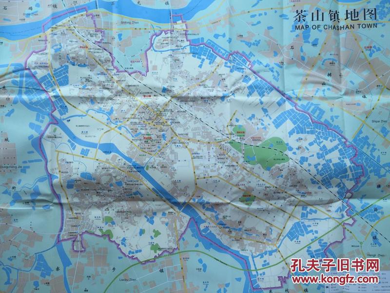 茶山镇地图 茶山地图 东莞茶山地图 东莞地图