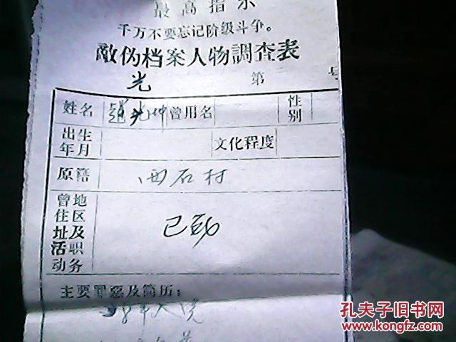 孔姓调查表 人口数量_人口调查表模板(2)