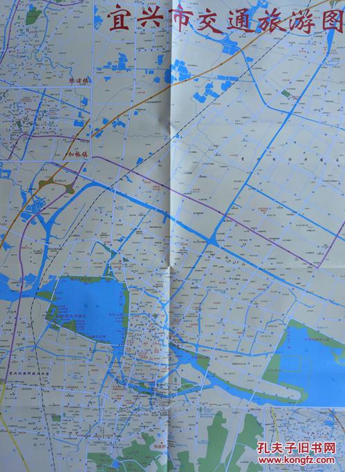 宜兴市地图 宜兴地图 无锡地图