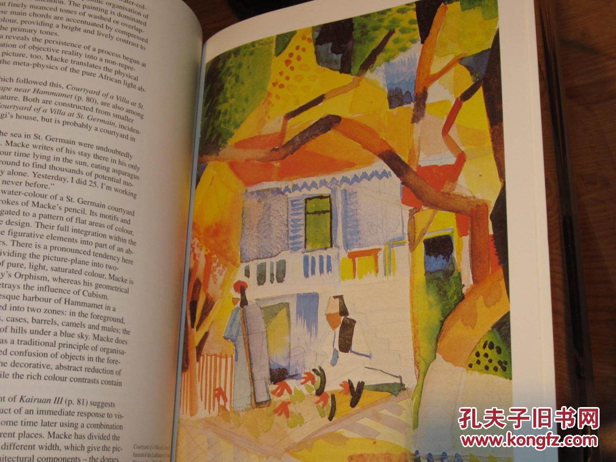 德国表现主义画家: 奥古斯特·麦克 august macke,绘画