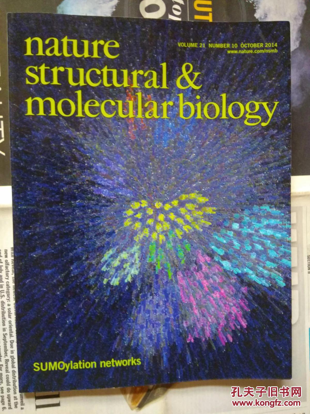 nature structural & molecular biology 2014/10 外文原版生物学