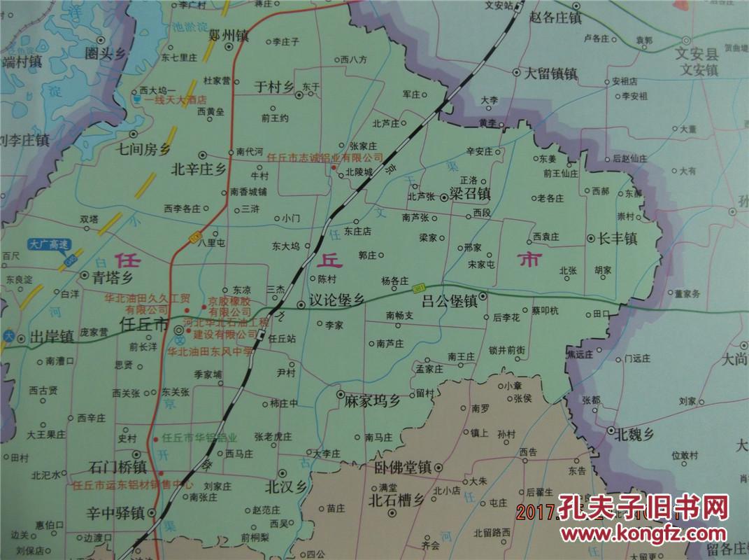 2013沧州市地图-沧州市政区图-沧州市城区图-对开地图