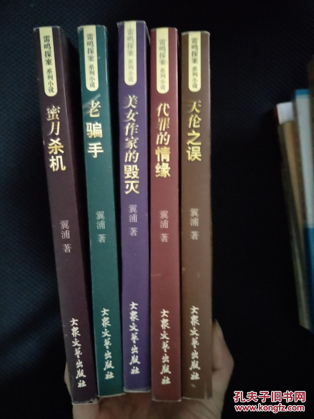 雷鸣探案系列小说:天伦之误,代罪的情缘,美女作家的毁灭,老骗手,蜜月