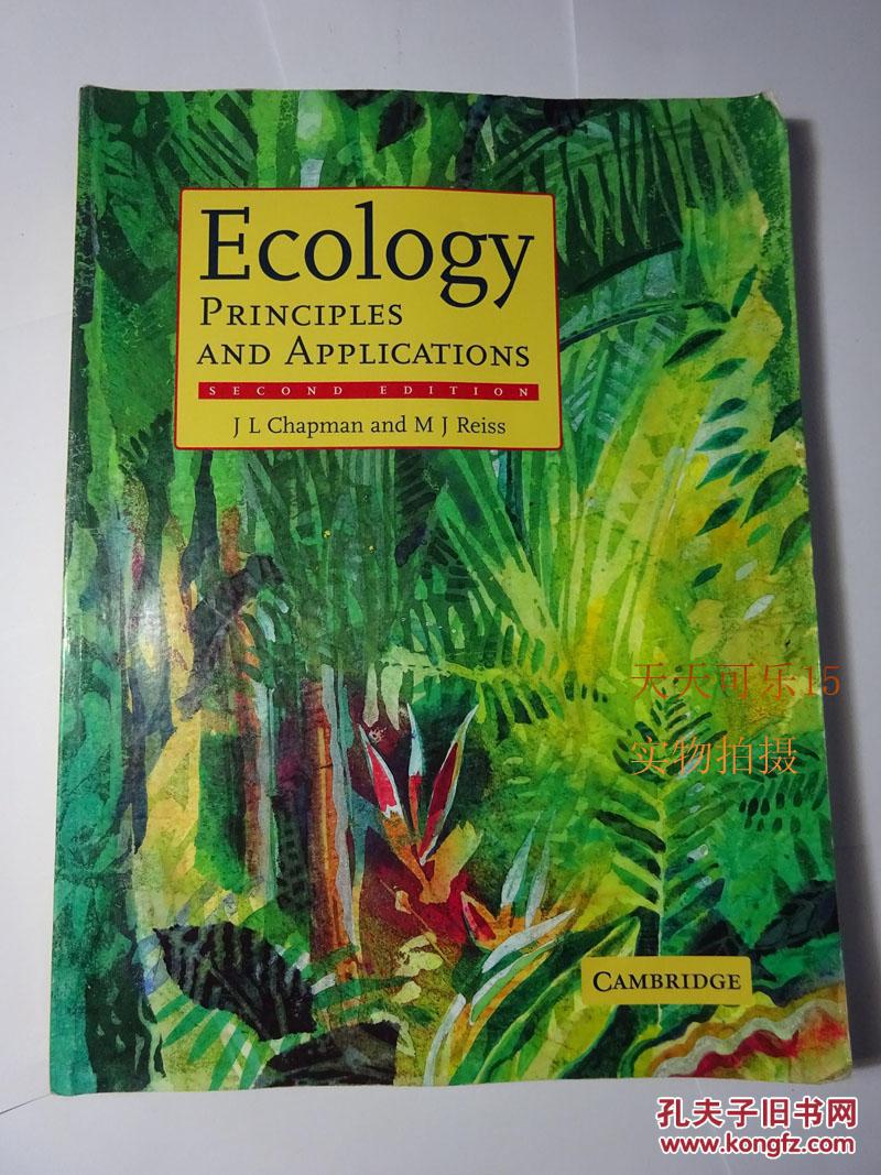 ecology principles and applications 正版