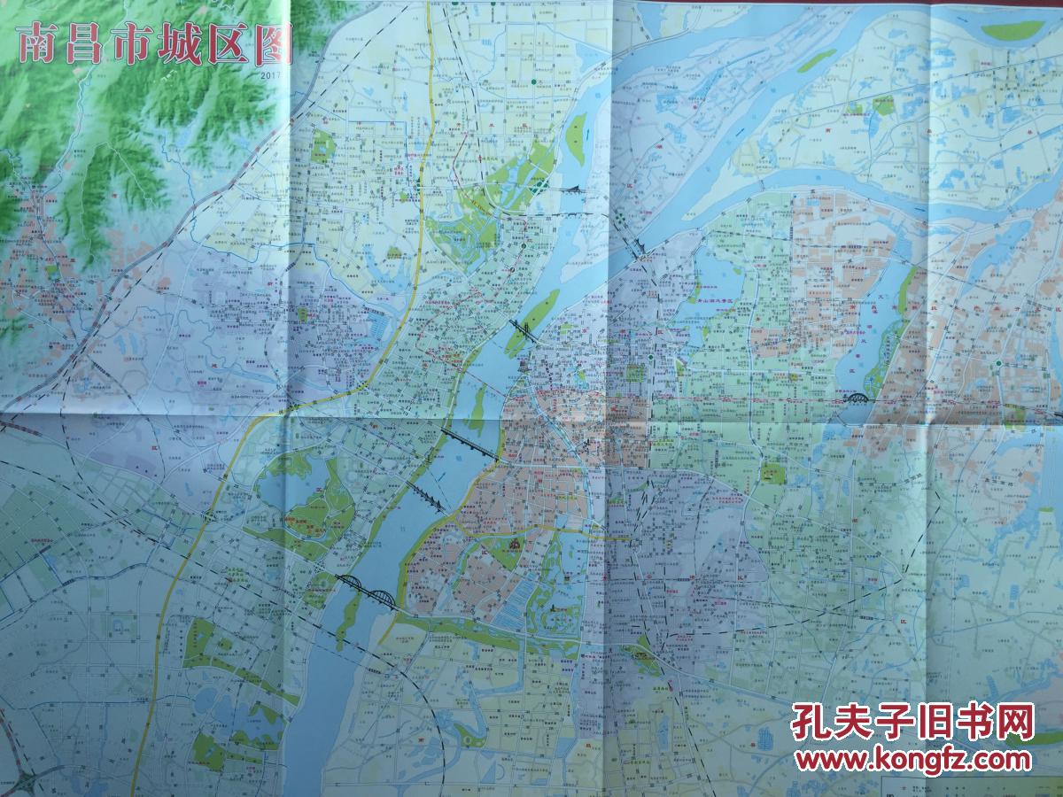 南昌市城区图 2017年 南昌地图 南昌市地图图片