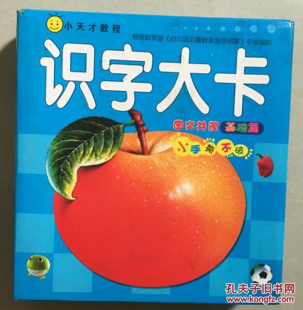 识字大卡 图文并茂基础篇