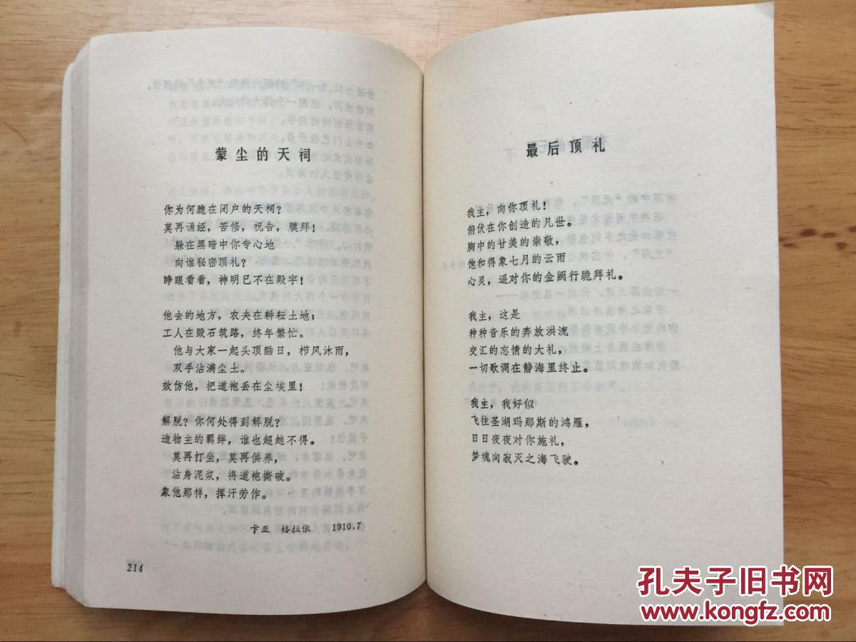 正版现货寂园心曲泰戈尔诗歌三百首白开元广西人民出版社