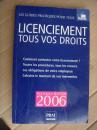 licenciement tous vos droits
