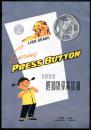50年代上海醒狮牌纽扣广告