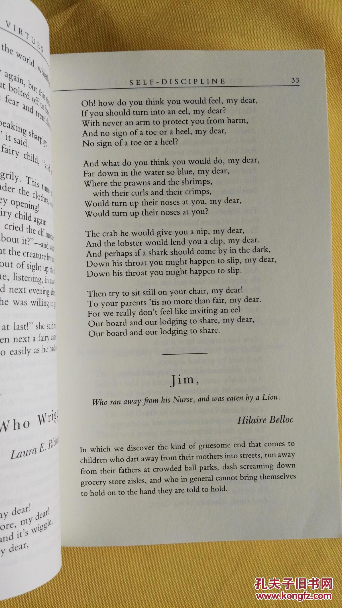 美德virtues,美德v15 英文原版 大开本 美德书the book of virtues by william j. bennett