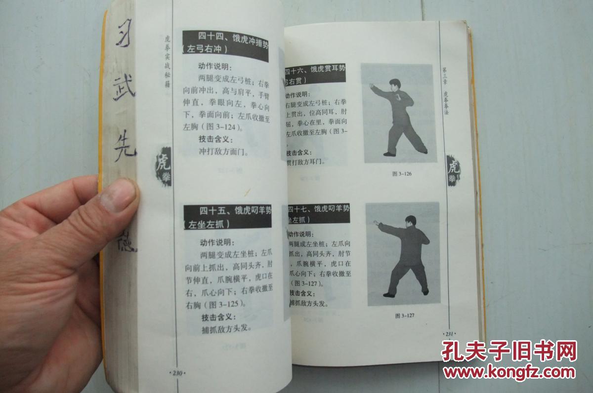 虎拳实战秘籍,包邮