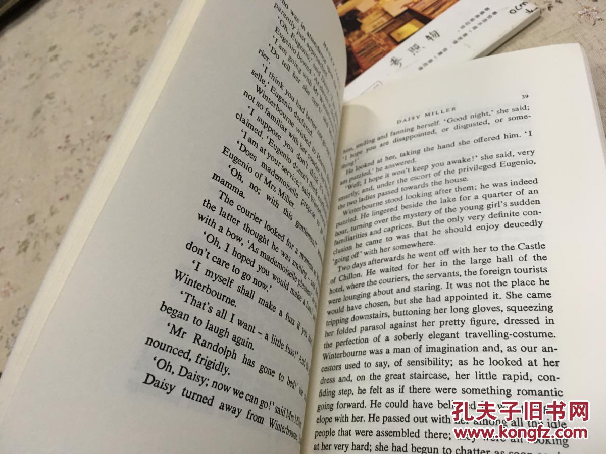Daisy Miller 《黛西·米勒》 詹姆斯小说 英文原