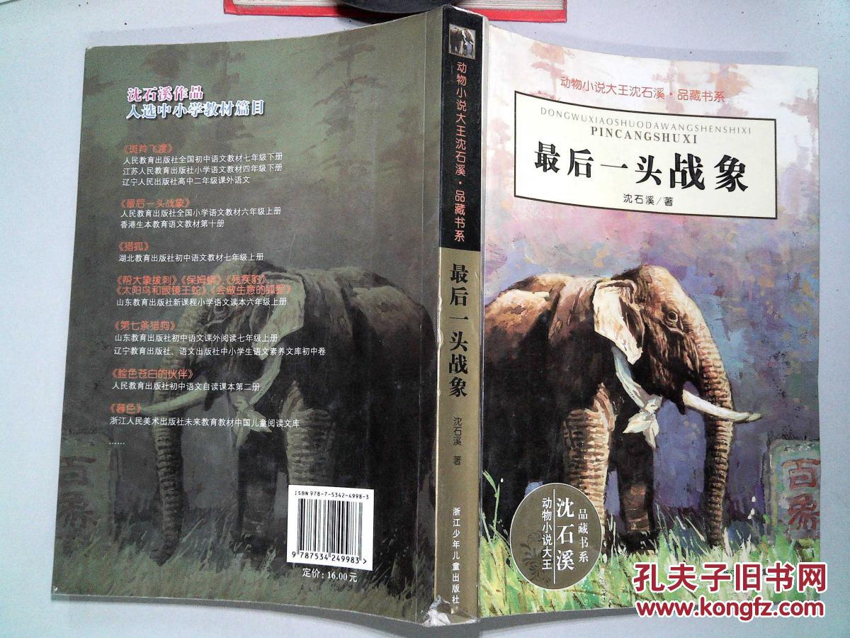 最后一头战象(书脊点点破埙)