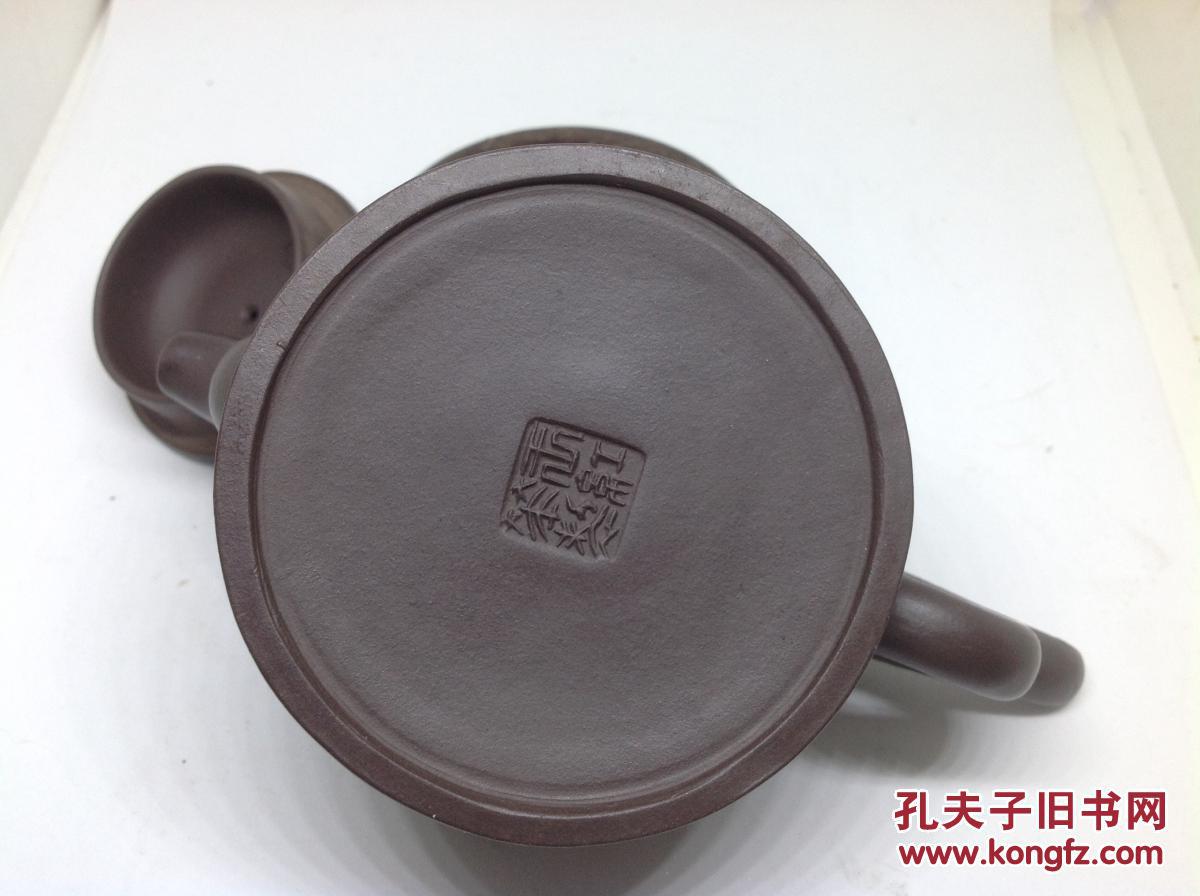 王红华制 紫砂壶(出水流畅,壶型特别手柄长不会烫手,沙质润)