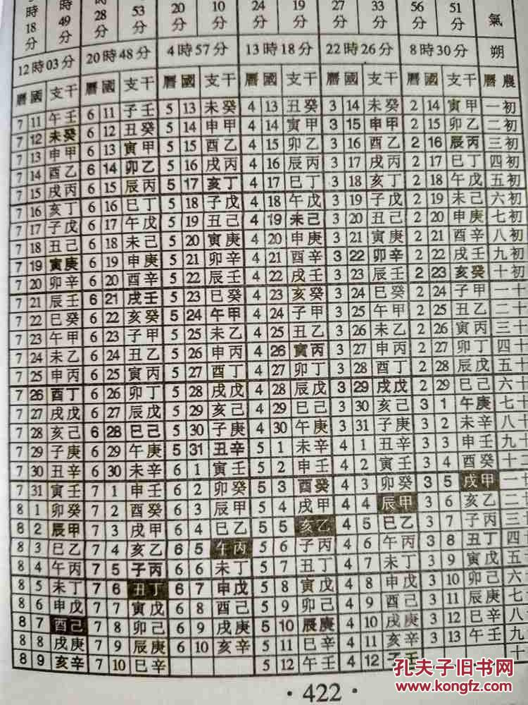 标准中西对照万年历袖珍本 包邮