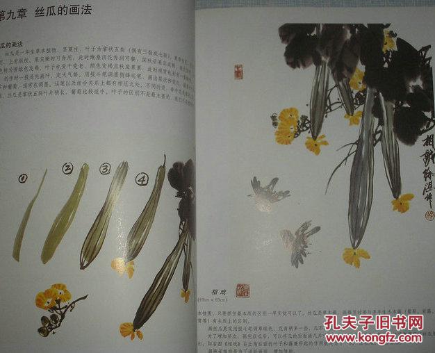 跟徐湛学国画 一,二册 全