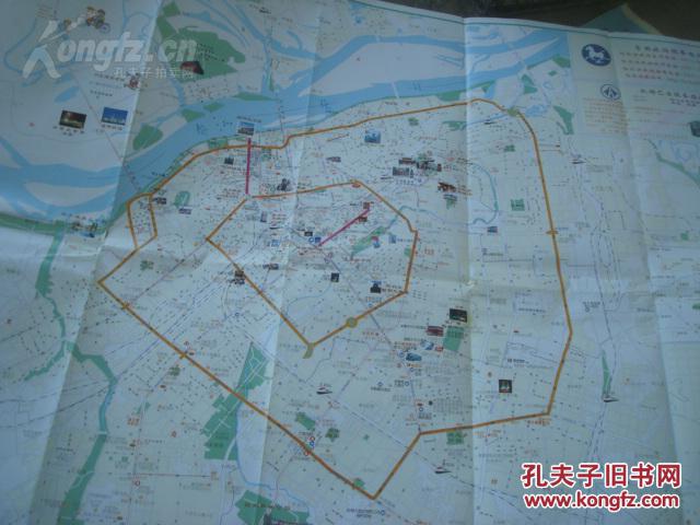 哈肉联版 比例1:32100 哈尔滨市旅游资源分布图 平房区,呼兰区,阿城区图片