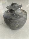 清朝时期非常少见的锡质茶叶罐