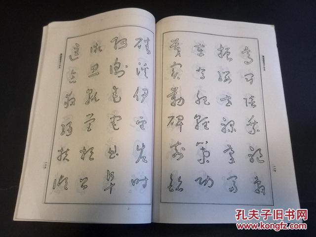 于院长临标准草书千字文(翰墨林影印丛帖).