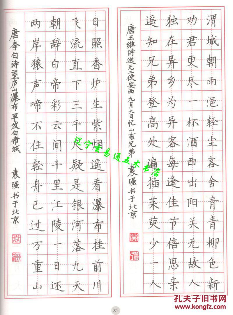 《硬笔书法基础教程——楷书》袁强主编16开124页