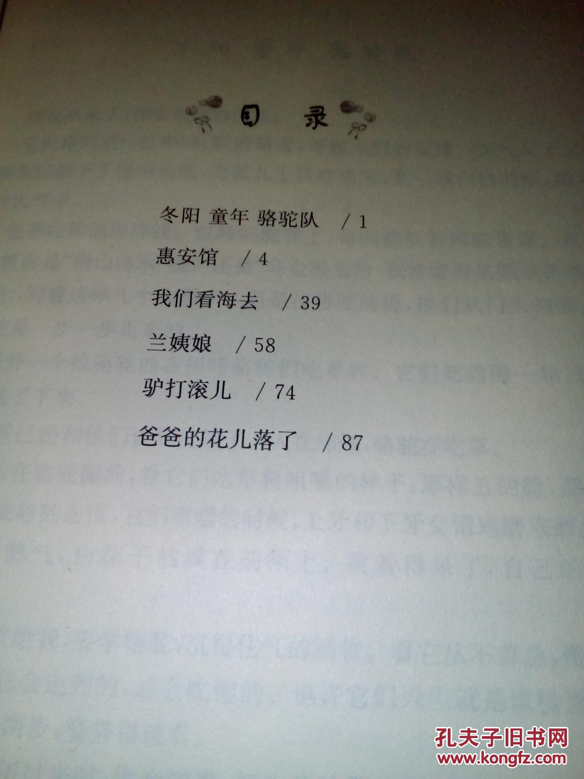青少年课外阅读系列丛书:城南旧事