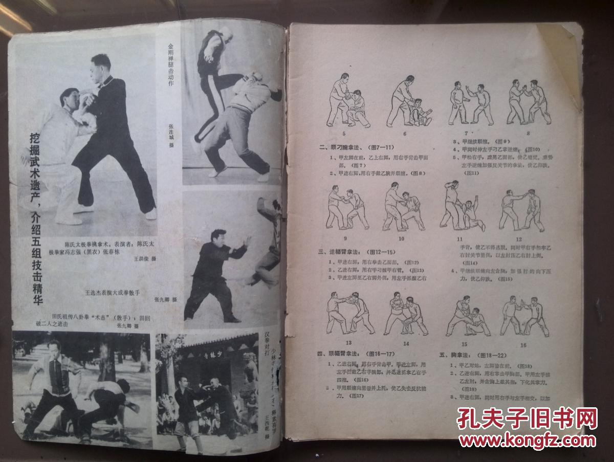 专辑1名为少林拳法)大成拳十八技击法,金刚禅十二腿击法,自然门,八卦